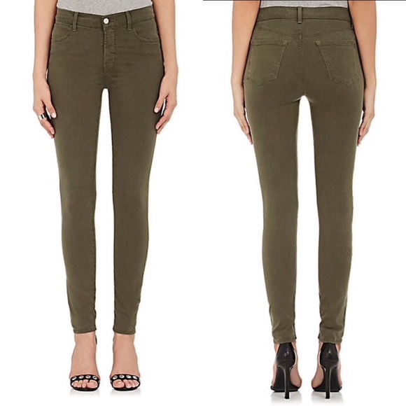 j brand green jeans